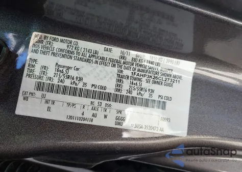 2012 Ford Focus Se from USA, damaged, VIN 1FAHP3K26CL273211